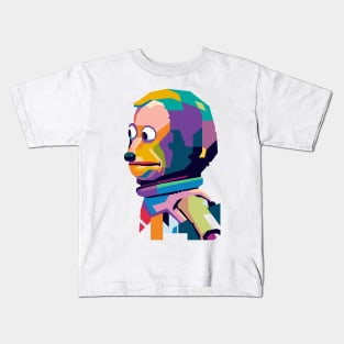 Monkey Meme WPAP Kids T-Shirt